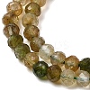 Natural Green Tourmaline Beads Strands G-G294-C01-4x3mm-4