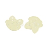 Frosted Transparent Acrylic Beads X1-OACR-P029-18B-03-3