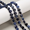 Natural Sodalite Beads Strands G-B153-A11-1