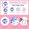 3 Bags 3 Colors Transparent Colours Glass Seed Beads GLAA-TA0003-68-4