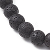 3Pcs Natural & Synthetic Mixed Gemstone Beads Stretch Bracelets BJEW-JB13252-5