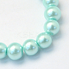 Baking Painted Glass Pearl Bead Strands X-HY-Q003-3mm-45-2