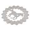 201 Stainless Steel 3D Rotating Hanging Wind Spinner STAS-B122-01P-01-2