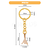 Pull Hook Gesture Alloy Pendant Keychain KEYC-WH0036-36A-2