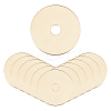 12Pcs Brass Flat Washers KK-FH0008-14-1