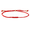 Braided Polyester Cord Bracelets for Women PN1953-2-1