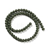 Synthetic Lava Rock Dyed Beads Strands G-H311-08A-03-3