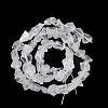 Raw Rough Natural Crystal Quartz Beads Strands G-B065-C12-3