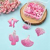 1 Set Spray Painted Alloy Charms FIND-YW0003-11C-5