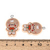 Christmas Theme Opaque Resin Pendants FIND-E025-04-3