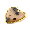 304 Stainless Steel Pendants STAS-V004-06G-03-2