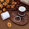 2 Rolls 2 Colors Braided Nylon Thread NWIR-PH0002-31-4