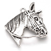 Tibetan Style Alloy Pendants TIBEP-T002-108AS-NR-1