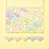 40Pcs UV Plating Rainbow Iridescent Acrylic Beads OACR-FS0002-25-9