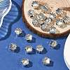 Tibetan Style Zinc Alloy Dog Paw Prints European Beads LS-X-MPDL-R038-008AS-RS-5