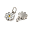 Brass Enamel Charms KK-C110-16A-01P-2