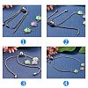 Tarnish Resistant 304 Stainless steel Chain Bracelet Making STAS-F118-P-6