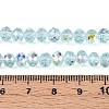 Transparent Glass Beads Strands EGLA-N016-6mm-01-4