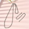 304 Stainless Steel Link Chain Bracelet & Necklace Jewelry Sets SJEW-L199-12P-1