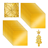 Aluminum Foil Paper Sheets for Craft Engraving OFST-WH0004-158A-1