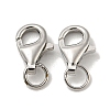 925 Sterling Silver Lobster Claw Clasps STER-K167-074C-P-4