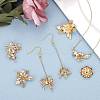 7Pcs 7 Style Brass Pendant JX639A-5