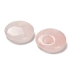 Natural Rose Quartz Pendants G-H073-05C-2