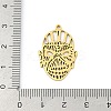 304 Stainless Steel Pendants STAS-U041-02G-3