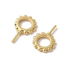 Brass Micro Pave Cubic Zirconia Peg Bails KK-D324-24G-2