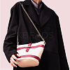 Zinc Alloy Curb Chain Crossbody Bag Straps DIY-WH0430-124B-7