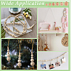 300Pcs 6 Styles Beech Wood European Large Hole Beads WOOD-PH0002-80-6
