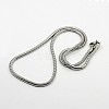 Tarnish Resistant Herringbone Chain Necklace for Men NJEW-F027-16-3mm-1