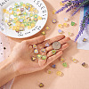 96Pcs 4 Colors Electroplate Transparent Handmade Lampwork Beads LAMP-CW0001-02-6
