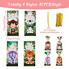 4 Styles DIY Wedding Birthday Party Sweet Candy Cookie Cone Storage ABAG-TAC0013-04A-3