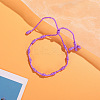 Cross Nylon Cord Braided Bead Bracelets WG2C716-06-1