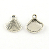 Shell Tibetan Style Alloy Pendants TIBEP-R344-41AS-FF-1