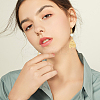 200Pcs Brass Earring Hooks KK-SP0001-44G-6