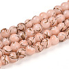 Baking Paint Glass Beads X1-DGLA-N010-8mm-02-1