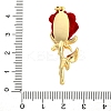 Brass Micro Pave Cubic Zirconia Pendants KK-A232-06G-3