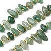 Natural Green Aventurine Beads Strands G-Z091-A19-2