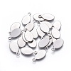 Tarnish Resistant 201 Stainless Steel Pendants STAS-L234-083B-1