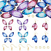DIY Butterfly Wings Dangle Earring Making Sets DIY-TA0013-28-1