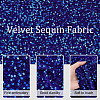 Velvet Sequin Fabric DIY-WH0430-178B-4