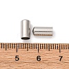 304 Stainless Steel Cord Ends X-STAS-A117-10B-P-3