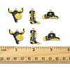 30Pcs 3 Styles Western Cowboy Theme Alloy Enamel Pendants ENAM-FS0003-89-5