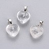 Natural Quartz Crystal Pendants G-J386-H07-1