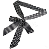 Polka Dot Pattern Polyester Long Silk Scarf for Women Girls AJEW-WH20042-79D-6