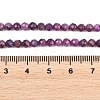 Heated Natural Sugilite Beads Strands G-B193-B03-4mm-5