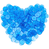 200Pcs Plastic Sheets KY-SP0001-17D-1
