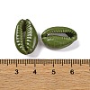 Baking Paint Cowrie Shell Beads SSHEL-M023-01H-3